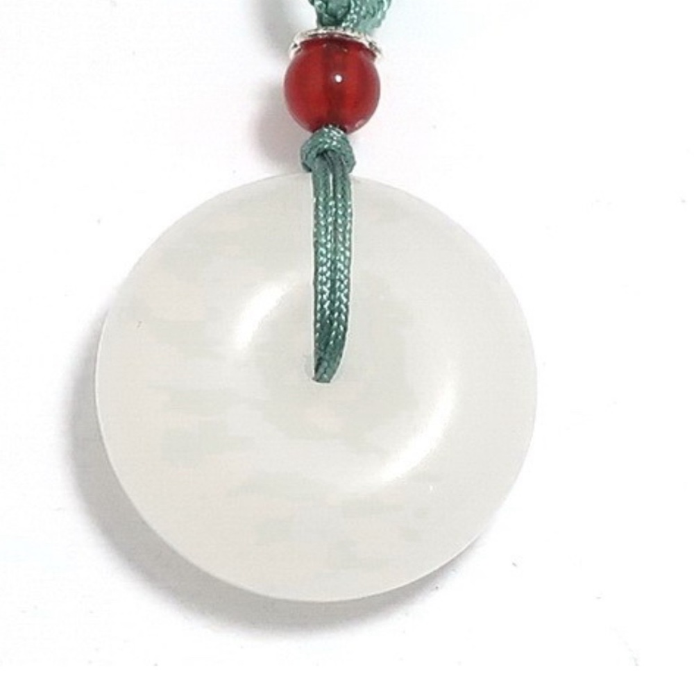 Quartz White Jade Necklace